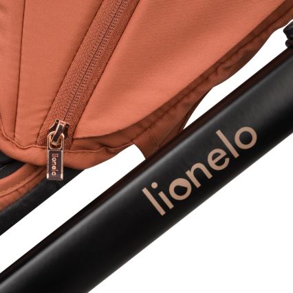 Lionelo - kombiniran otroški voziček 3 v 1 LAYLA Brown Rust