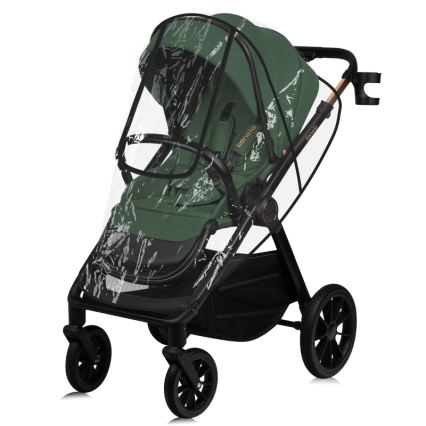 Lionelo - Kombiniran otroški voziček 3 v 1 LAYLA Green Forest