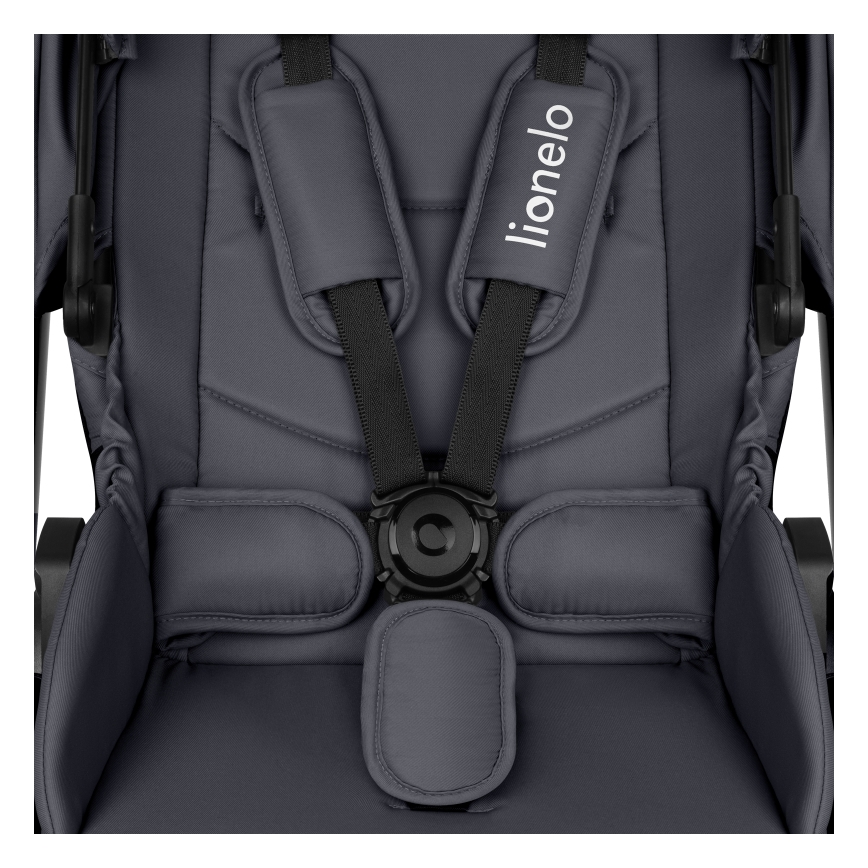 Lionelo - Kombiniran otroški voziček 3 v 1 LAYLA Sivi kamen