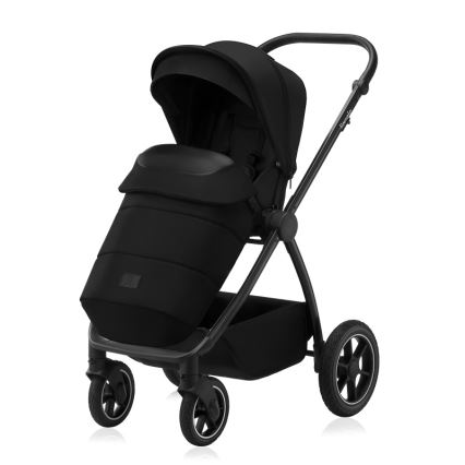 Lionelo - kombiniran otroški voziček 3 v 1 MERIL Black Onyx