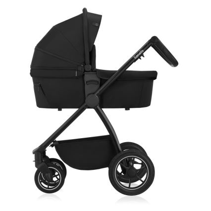 Lionelo - kombiniran otroški voziček 3 v 1 MERIL Black Onyx