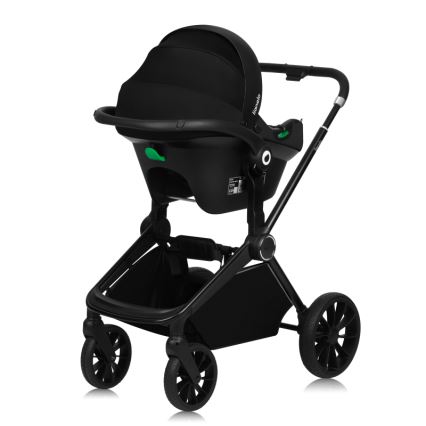 Lionelo - Kombiniran otroški voziček 3 v 1 MIKA PLUS Green Olive