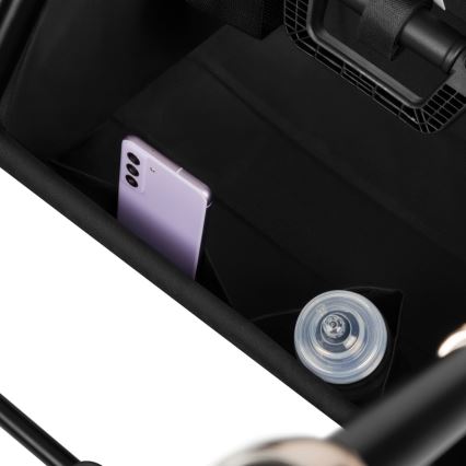 Lionelo - Kombiniran otroški voziček 3 v 1 MIKA PLUS peščena (bež)