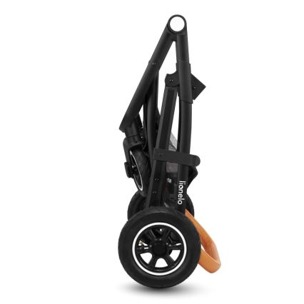 Lionelo - Kombiniran voziček 2 v 1 AMBER grafitno siva