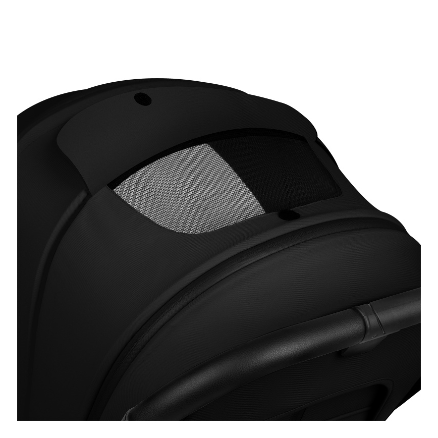 Lionelo - Kombiniran voziček 2 v 1 MIKA PLUS Black Onyx