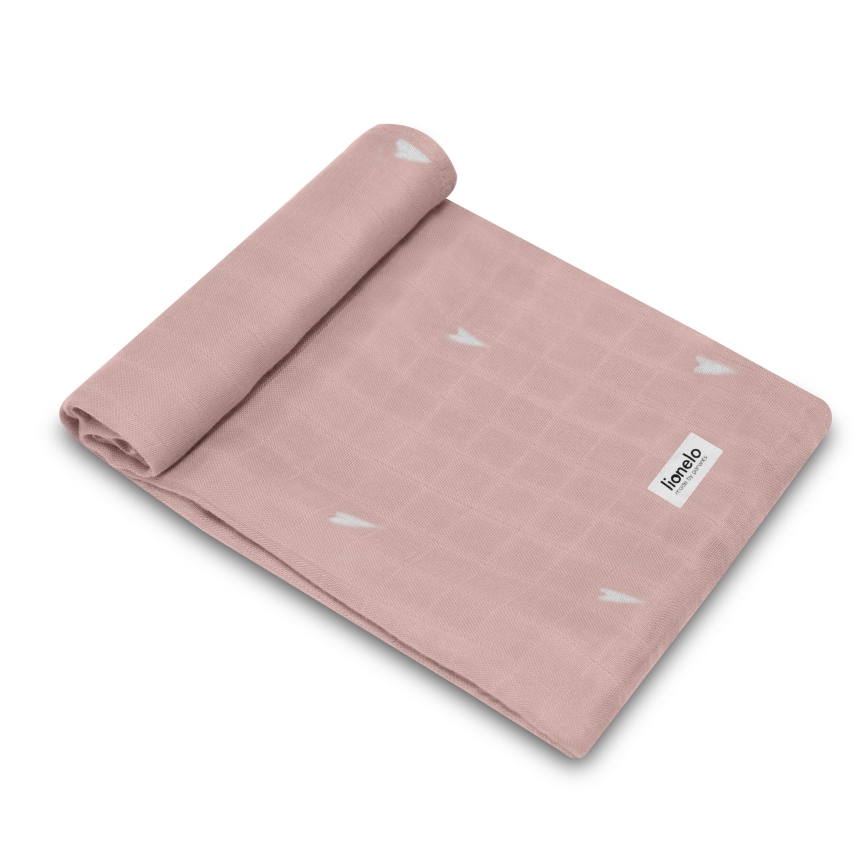 Lionelo - Komplet 3 bambusovih plenic BAMBOO SET 70x70 cm Rainbow