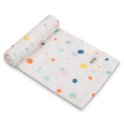 Lionelo - Komplet 3x bambusovih plenic BAMBOO SET 70x70 cm Dot