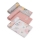 Lionelo - KOMPLET 3x bambusovih plenic BAMBOO SET 70x70 cm List