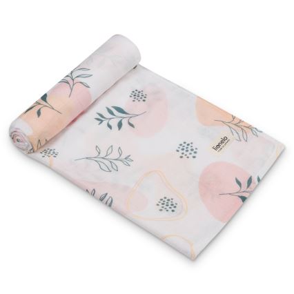 Lionelo - KOMPLET 3x bambusovih plenic BAMBOO SET 70x70 cm List