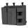 Lionelo - organizator 3 v 1 za posteljico SIDEPOCKET, siva