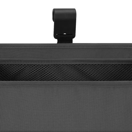 Lionelo - organizator 3 v 1 za posteljico SIDEPOCKET, siva