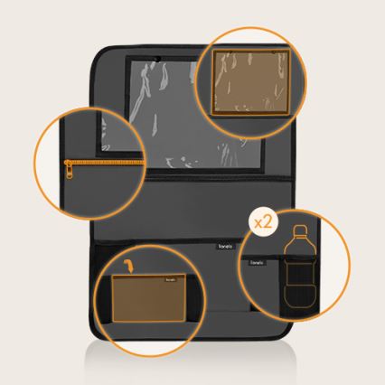 Lionelo - Organizator za avto SEAT ORGANIZER siv