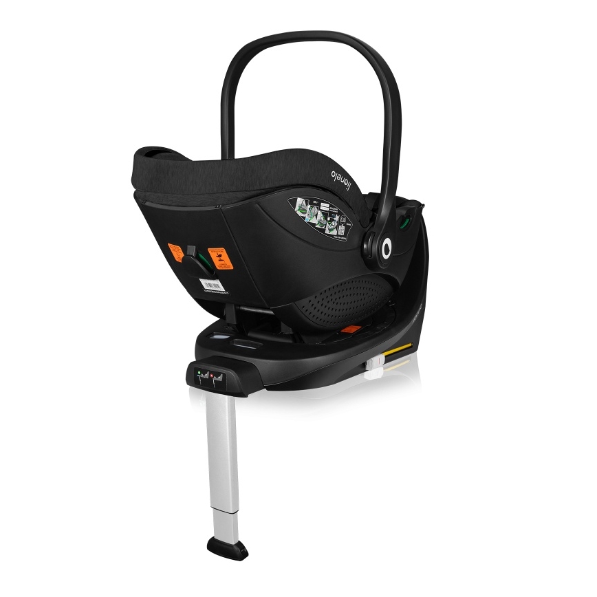 Lionelo - Osnova za avtosedeže MOXIE SET i-Size Base Black