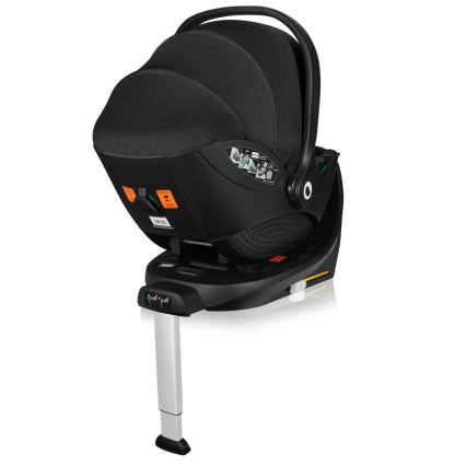 Lionelo - Osnova za avtosedeže MOXIE SET i-Size Base Black
