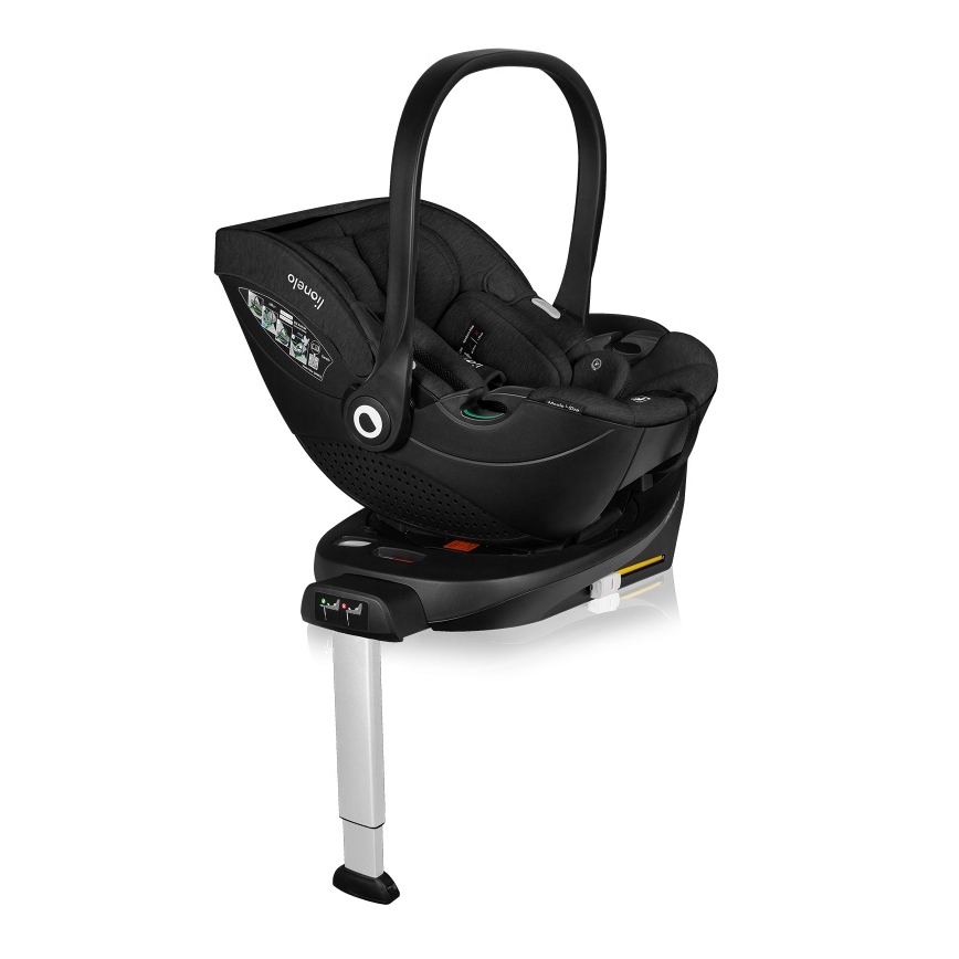 Lionelo - Osnova za avtosedeže MOXIE SET i-Size Base Black