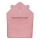 Lionelo - Otroška brisača s kapuco MUSLIN HOODED TOWEL Roza