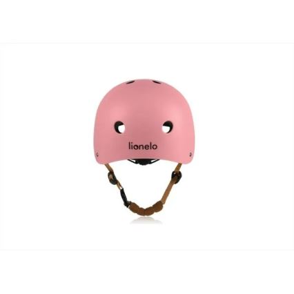 Lionelo - Otroška čelada HELMET Rožnata