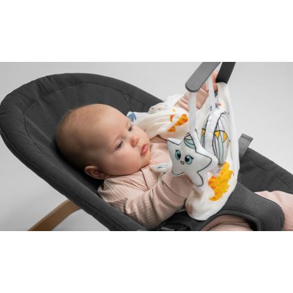 Lionelo - Otroška gugalnica JUNE, antracit