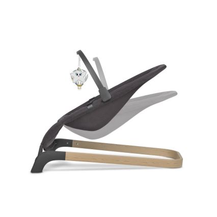 Lionelo - Otroška gugalnica JUNE, antracit