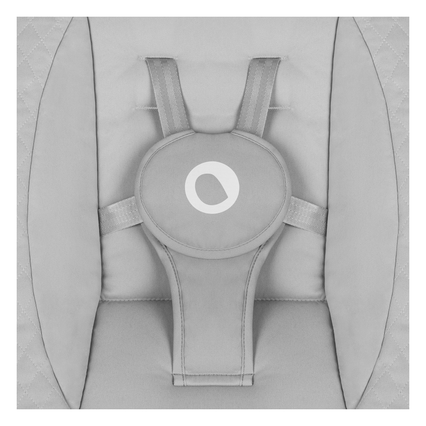 Lionelo - Otroška gugalnica z melodijo IRIS Grey Concrete