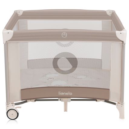 Lionelo - Otroška igralna ograja BONNIE Beige Sand