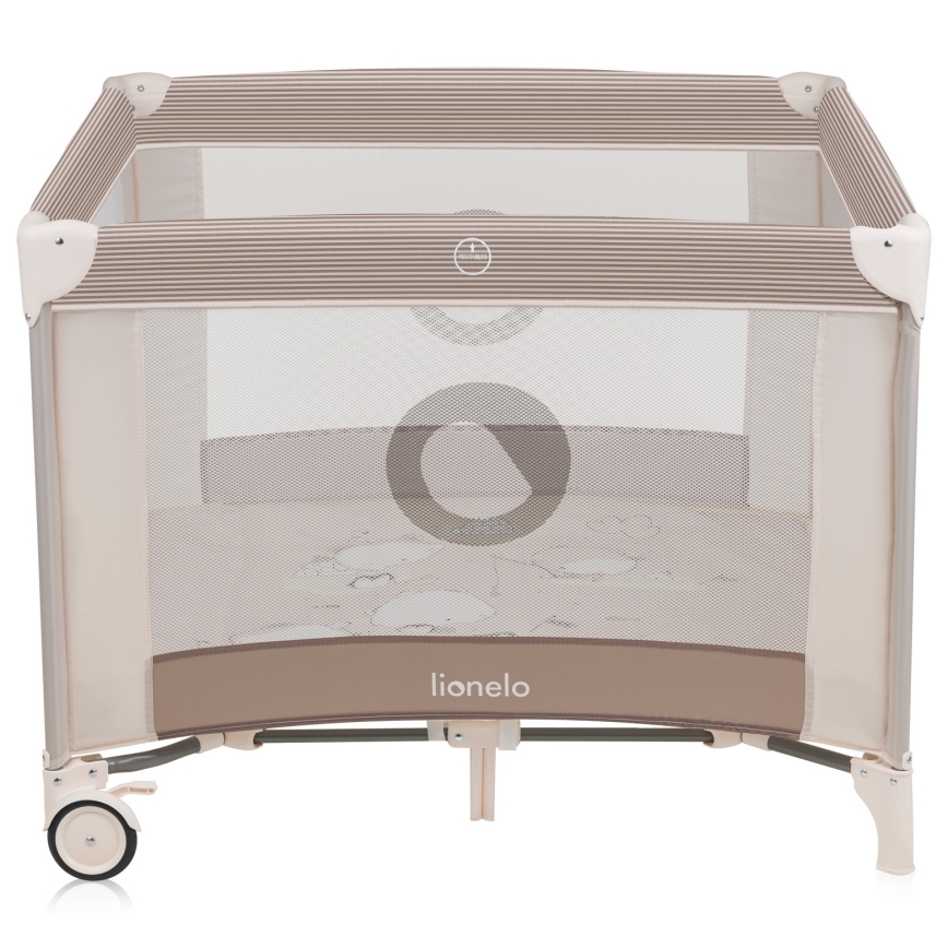 Lionelo - Otroška igralna ograja BONNIE Beige Sand