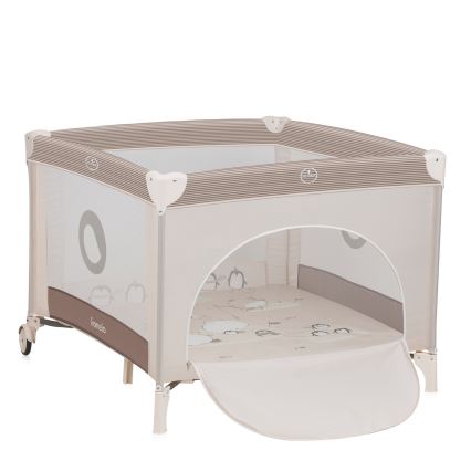 Lionelo - Otroška igralna ograja BONNIE Beige Sand