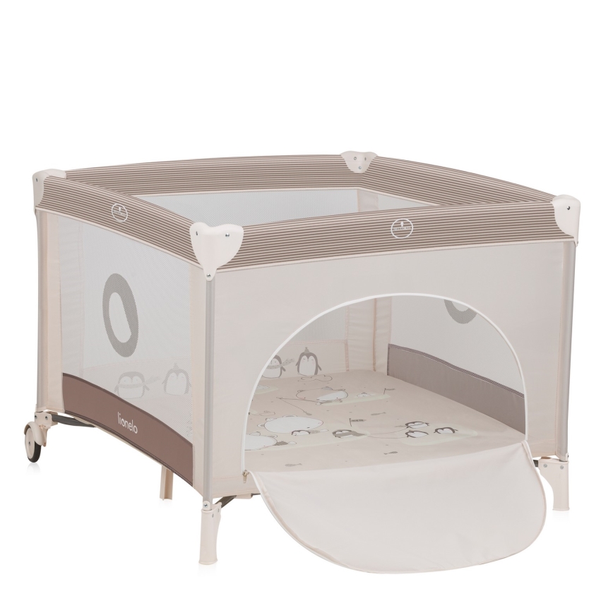 Lionelo - Otroška igralna ograja BONNIE Beige Sand