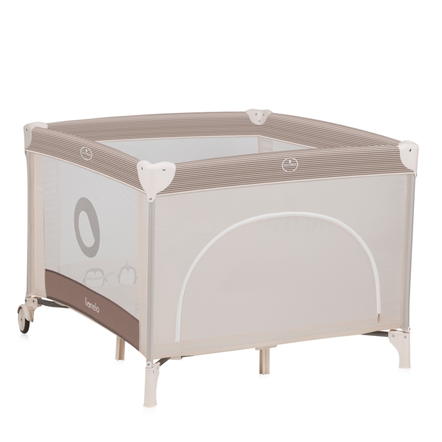Lionelo - Otroška igralna ograja BONNIE Beige Sand
