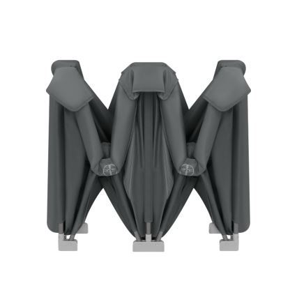 Lionelo - Otroška igralna ograja FLORENCE, grafitno siva