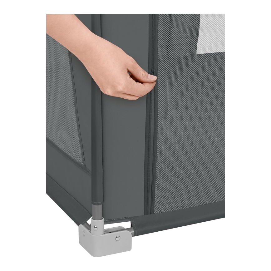 Lionelo - Otroška igralna ograja FLORENCE, grafitno siva