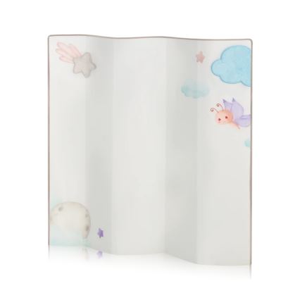 Lionelo - Otroška igralna ograja MILLE PLUS sivo-bežna