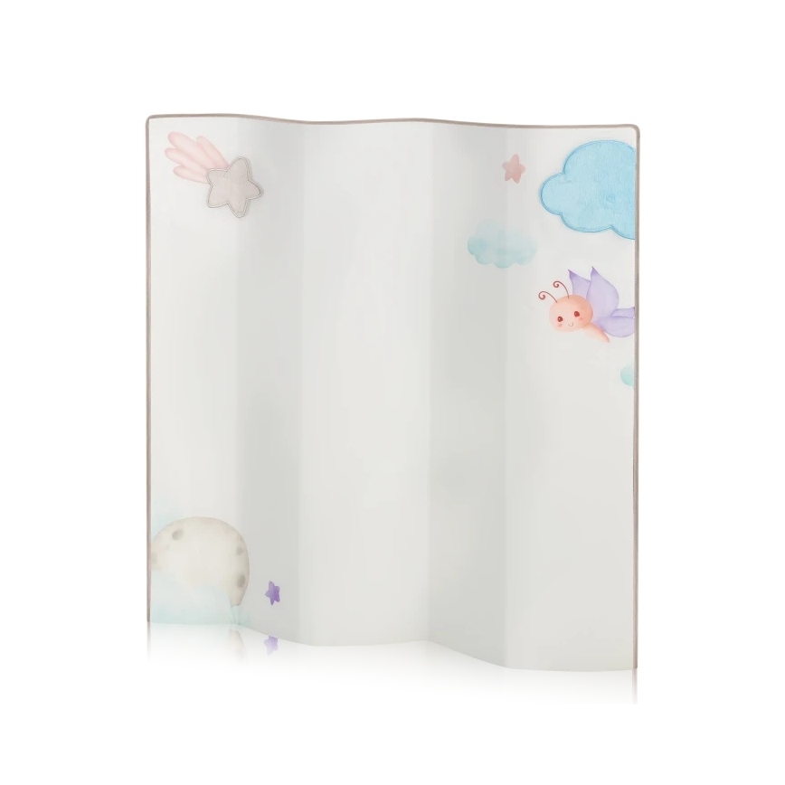 Lionelo - Otroška igralna ograja MILLE PLUS sivo-bežna