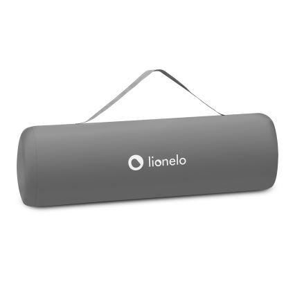 Lionelo - Otroška igralna ograja ROEL, siva / večbarvna
