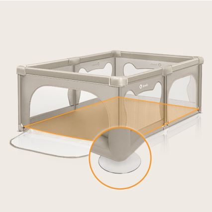 Lionelo - Otroška igralna ograja WILLOW bež