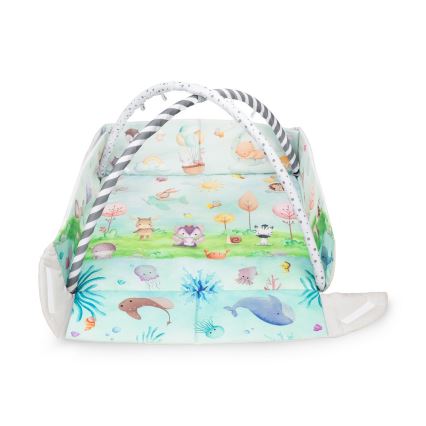 Lionelo - Otroška igralna podloga ANIKA Naravna