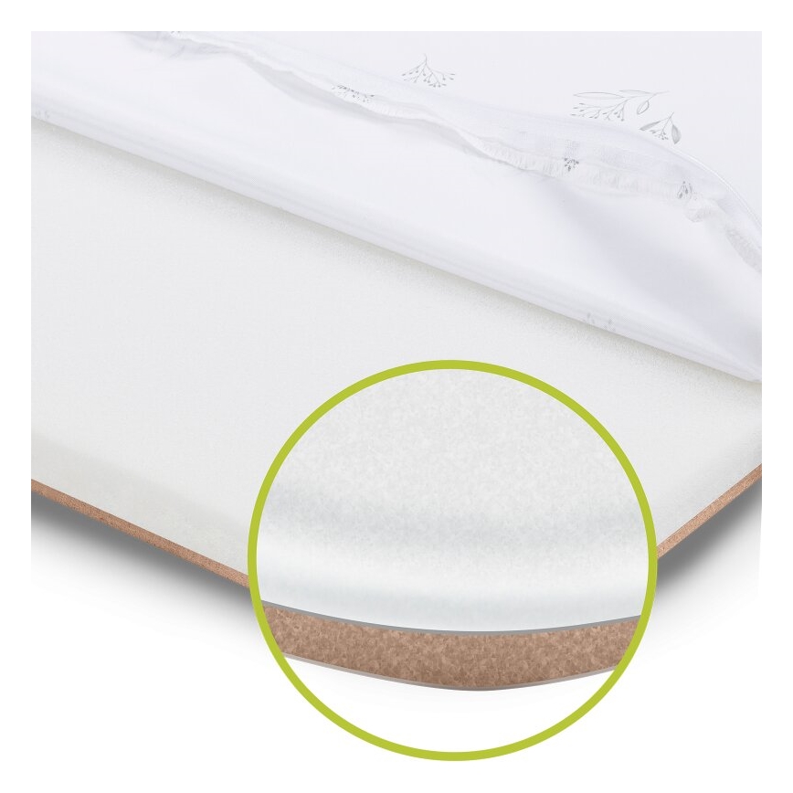 Lionelo - Otroška posteljica 2 v 1 LUNA siva