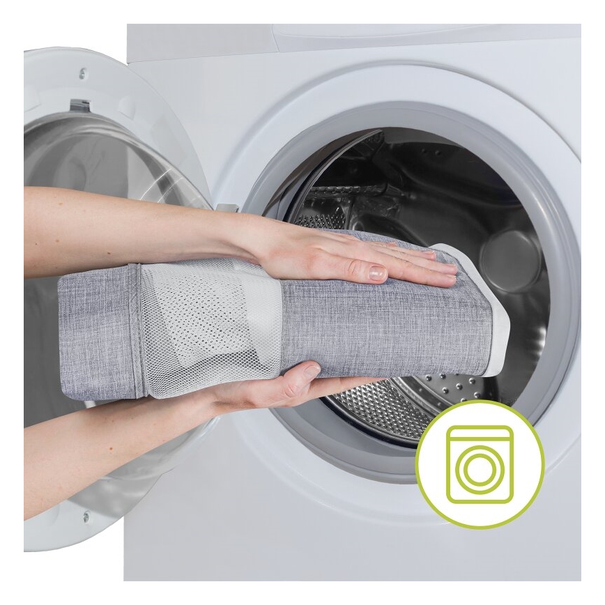 Lionelo - Otroška posteljica 2 v 1 LUNA siva