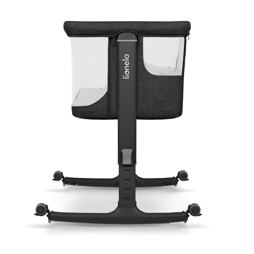 Lionelo - Otroška posteljica 3 v 1 AURORA črna