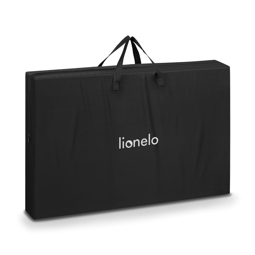 Lionelo - Otroška posteljica 3 v 1 AURORA Siva grafit