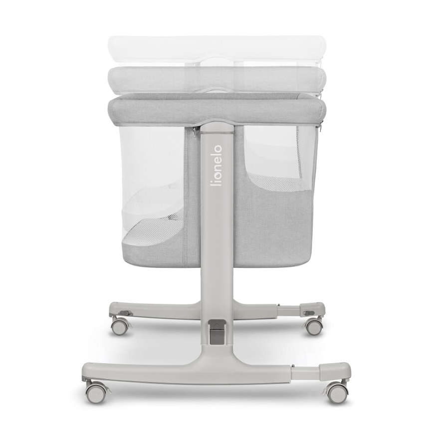 Lionelo - Otroška posteljica 3 v 1 AURORA siva