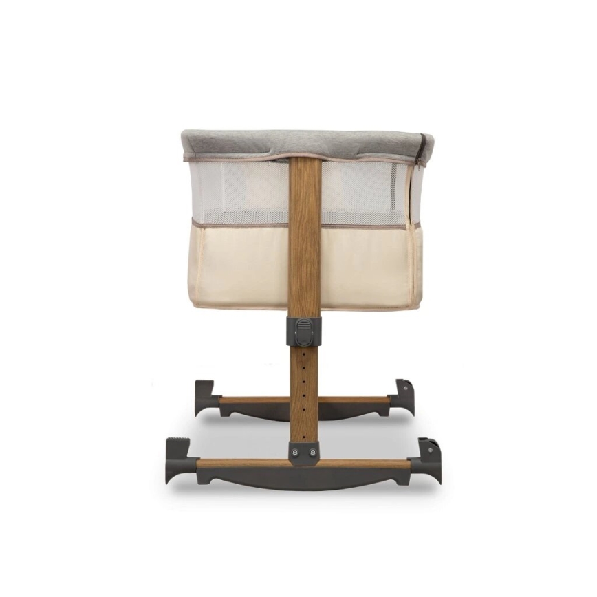 Lionelo - Otroška posteljica 3 v 1 LEONIE siva/bežna