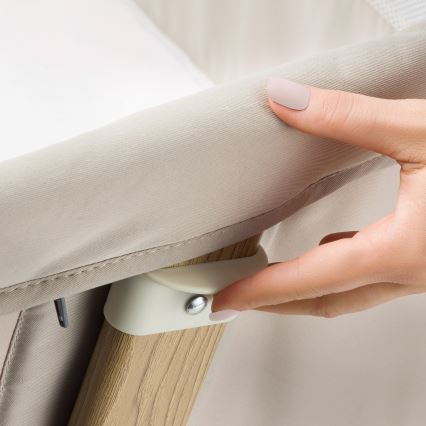 Lionelo - Otroška posteljica 5 v 1 THOMI PLUS Beige Sand