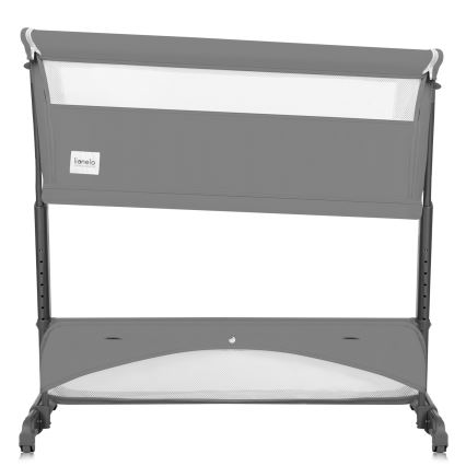 Lionelo - Otroška posteljica 5 v 1 THOMI PLUS Grey Concrete