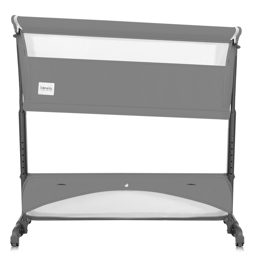Lionelo - Otroška posteljica 5 v 1 THOMI PLUS Grey Concrete