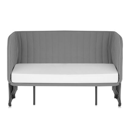 Lionelo - Otroška posteljica 5 v 1 THOMI PLUS Grey Concrete