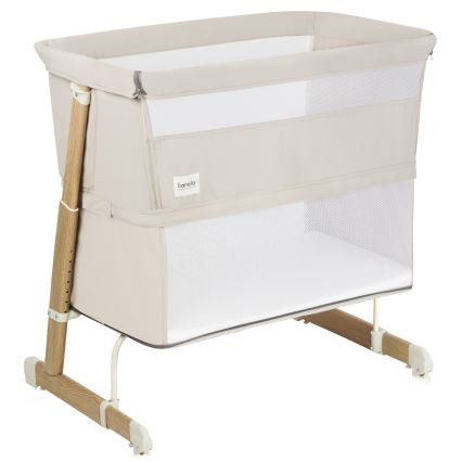 Lionelo - Otroška posteljica 5v1 THOMI PLUS Beige Sand