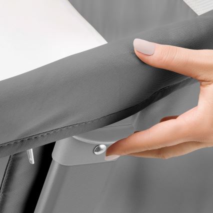 Lionelo - Otroška posteljica 5v1 THOMI PLUS Grey Concrete