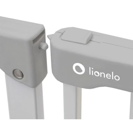 Lionelo - Otroška varnostna ograja TRUUS SLIM siva