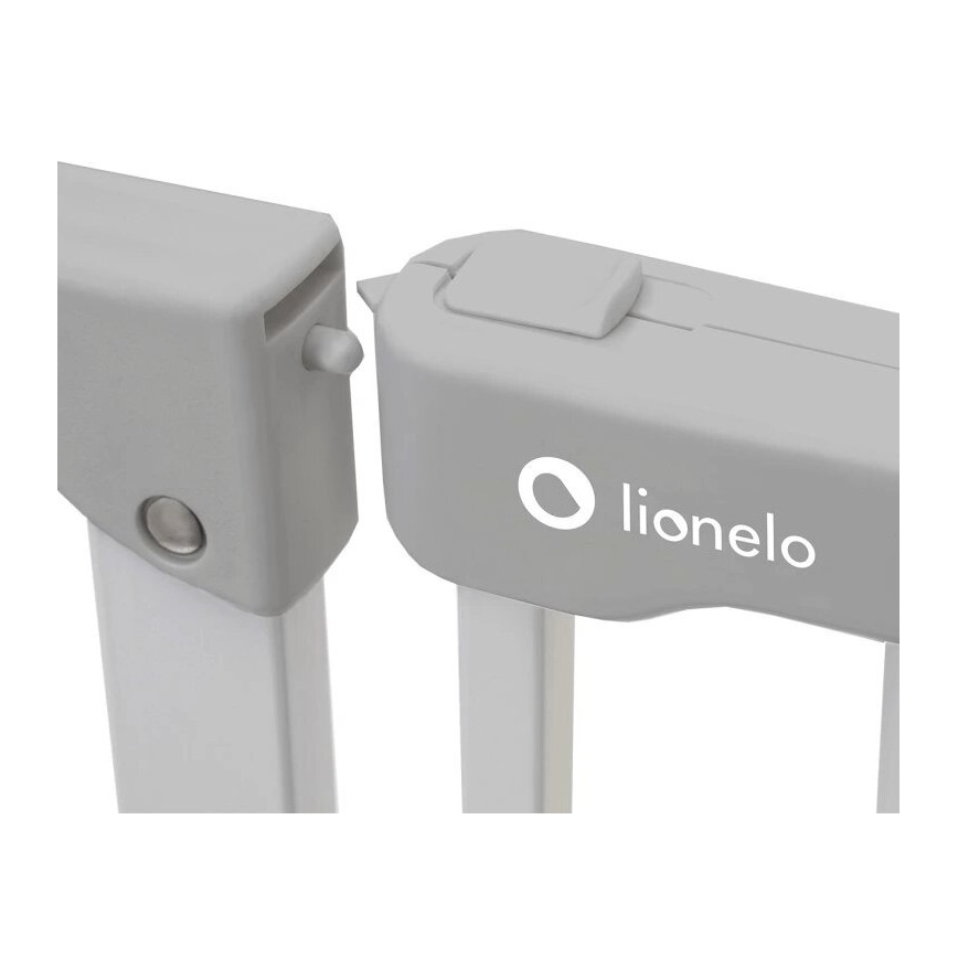 Lionelo - Otroška varnostna ograja TRUUS SLIM siva
